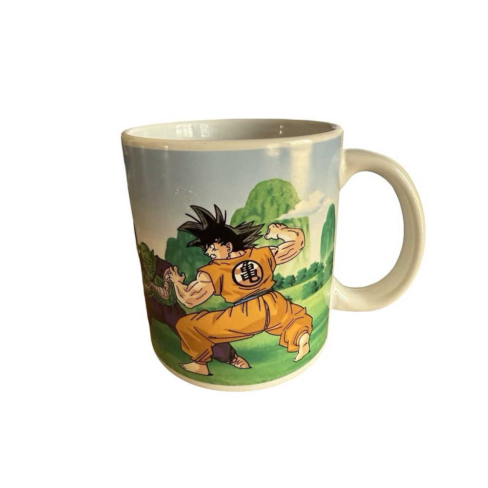 Dragon Ball Z Goku and Piccolo‎ Vs. Raditz coffee mug 18oz. DBZ